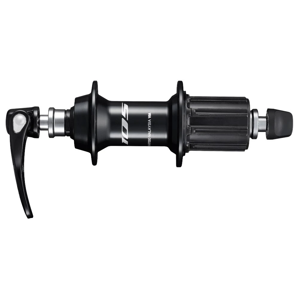 Shimano 105 FH-R7000 Rear Hub - 11-speed - QR - Black 1 Shimano 105 FH-R7000 Rear Hub - 11-speed - QR - Black