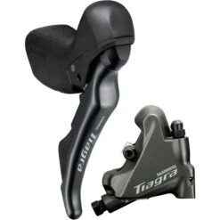Schijfrem-/schakelset 10 Speed Shimano Tiagra ST-4720 / BR-4770 Flat Mount