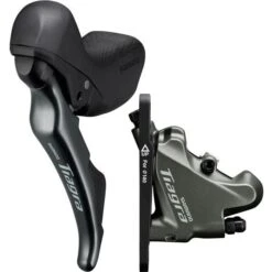 Schijfrem-/schakelset 2 Speed Shimano Tiagra ST-4720 / BR-4770 Flat Mount