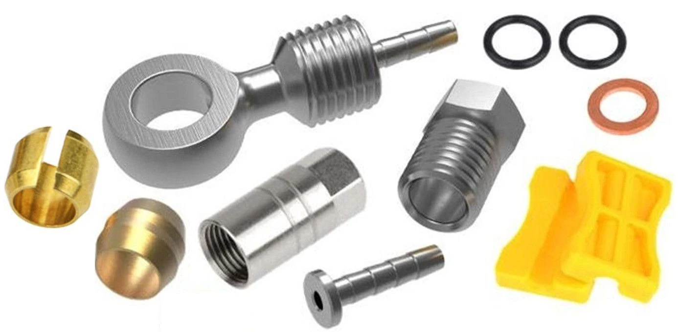 Adapterset Voor Hydraulische Remleiding Passend Shimano BH90 3 Adapterset Voor Hydraulische Remleiding Passend Shimano BH90 - Afbeelding 3