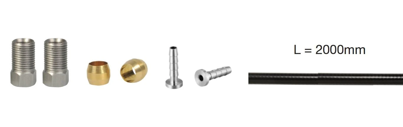 Remleidingset Elvedes Vervanger Voor Shimano SM-BH90 - Extra Soepel - 2 Meter Met Aansluitmateriaal M8 X 0,75 1 Remleidingset Elvedes Vervanger Voor Shimano SM-BH90 - Extra Soepel - 2 Meter Met Aansluitmateriaal M8 X 0,75