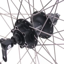 Achterwiel 26" / 559x19C Ryde Andra 30 Velg Met Shimano FH-M525 8/9/10 Speed Naaf Voor 6 Bouts Remschijf - Zwart -Elvedes shop 818006 2