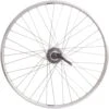 Achterwiel 28" / 622 X 19C Ryde ZAC19 Velg Met Shimano Nexus 7 Remnaaf - Zilver
