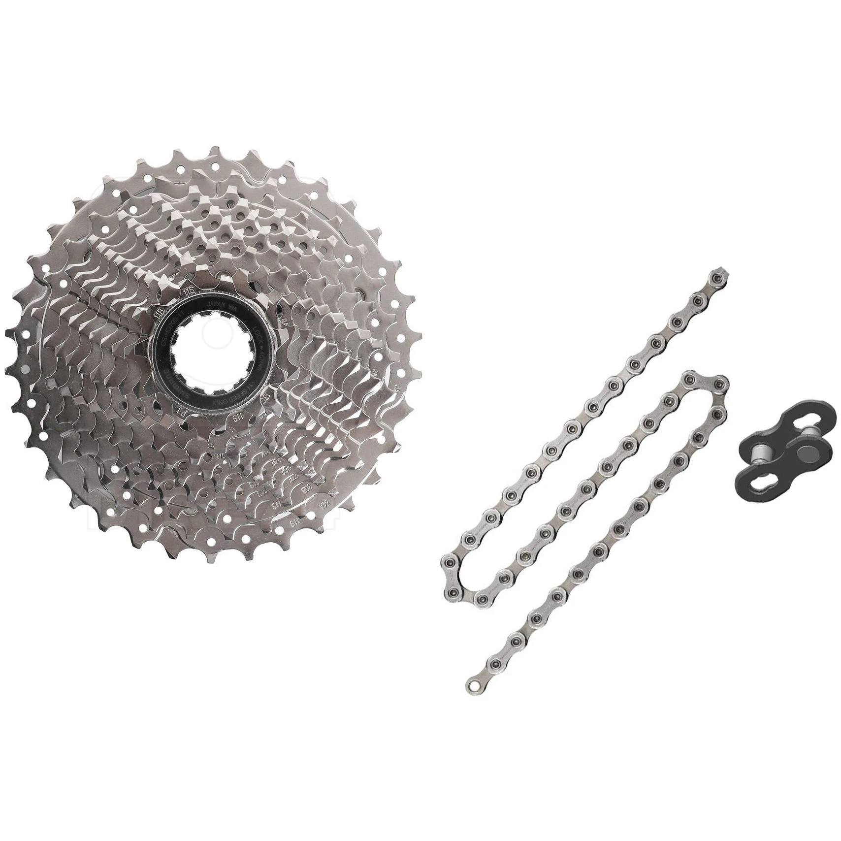 Shimano CS-HG700 Cassette - 11-voudig | 11-34 Tanden + Shimano CN-HG601 Ketting 11-Voudig | 118 Schakels - Speciale Aanbieding 1 Shimano CS-HG700 Cassette - 11-voudig | 11-34 Tanden + Shimano CN-HG601 Ketting 11-Voudig | 118 Schakels - Speciale Aanbieding