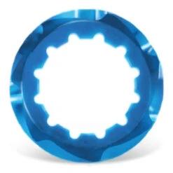 Garbaruk Cassette Lockring - For Shimano Micro Spline -Elvedes shop garbaruk cassette lockring blue 1137128 1