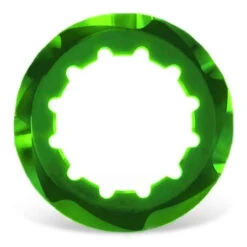 Garbaruk Cassette Lockring - For Shimano Micro Spline -Elvedes shop garbaruk cassette lockring green 1137130 1