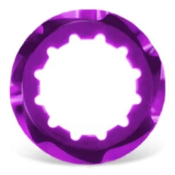 Garbaruk Cassette Lockring - For Shimano Micro Spline -Elvedes shop garbaruk cassette lockring violet 1137134 1