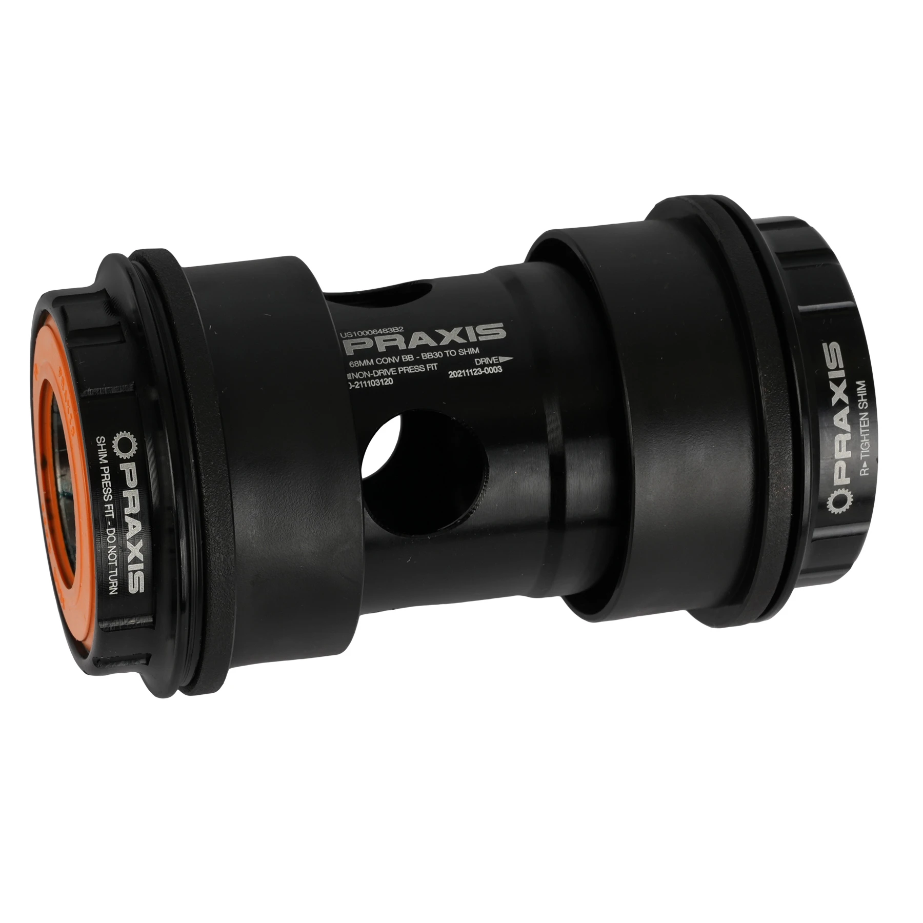 Praxis Works Conversion Road Bottom Bracket OSBB 61.5mm For Shimano Cranks On OSBB - PF46-61.5-24 1 Praxis Works Conversion Road Bottom Bracket OSBB 61.5mm For Shimano Cranks On OSBB - PF46-61.5-24