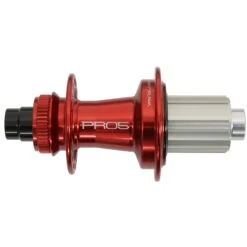 Hope Pro 5 Achterwielnaaf - Centerlock - 12x142mm | Shimano HG - Rood