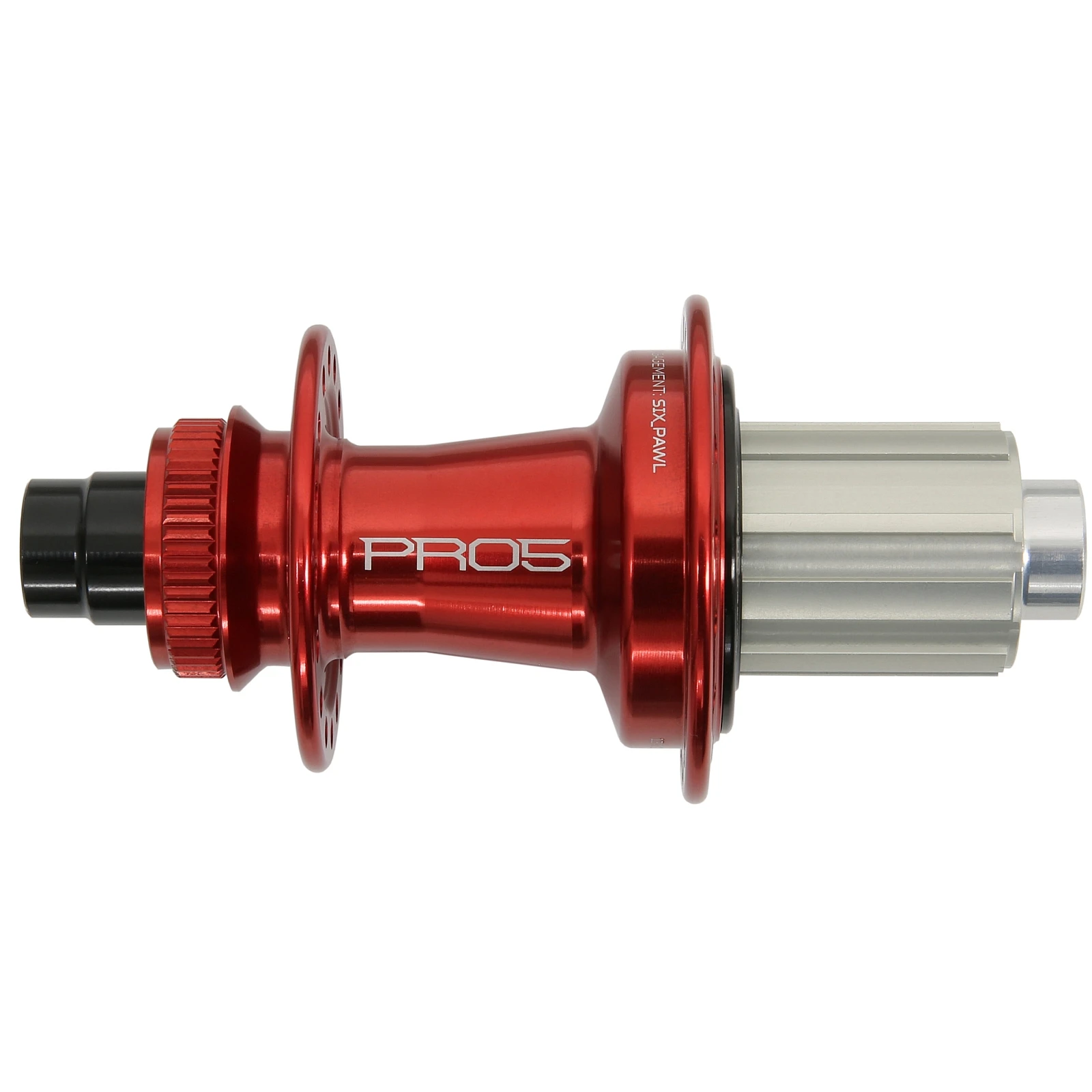 Hope Pro 5 Achterwielnaaf - Centerlock - 12x142mm | Shimano HG - Rood 1 Hope Pro 5 Achterwielnaaf - Centerlock - 12x142mm | Shimano HG - Rood