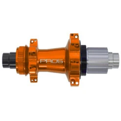 Hope Pro 5 Straightpull Achterwielnaaf - Centerlock - 12x142mm | Shimano Micro Spline - Oranje
