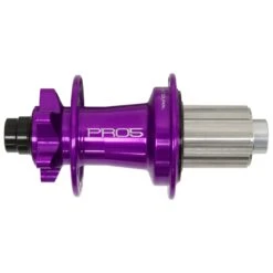Hope Pro 5 Achterwielnaaf - 6-Bolt - 12x142mm | Shimano HG (Staal) - Paars