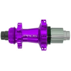 Hope Pro 5 Straightpull Achterwielnaaf - Centerlock - 12x148mm Boost | Shimano Micro Spline - Paars