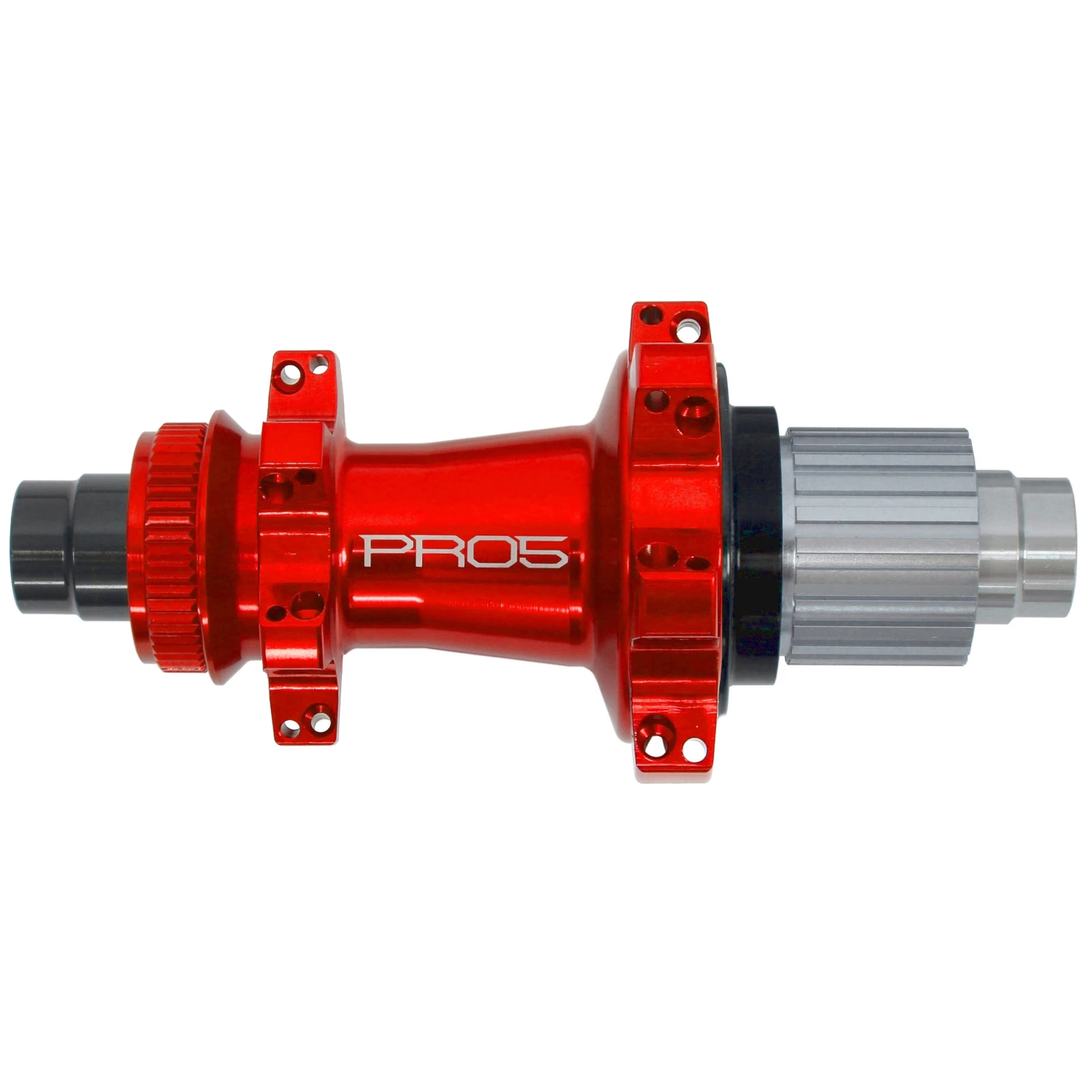 Hope Pro 5 Straightpull Achterwielnaaf - Centerlock - 12x148mm Boost | Shimano Micro Spline - Rood 1 Hope Pro 5 Straightpull Achterwielnaaf - Centerlock - 12x148mm Boost | Shimano Micro Spline - Rood