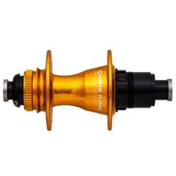 Chris-king Chris King R45D Rear Hub - Centerlock - 12x142mm - 28 Hole - Shimano HG -Elvedes shop r45dreargold 987675 1
