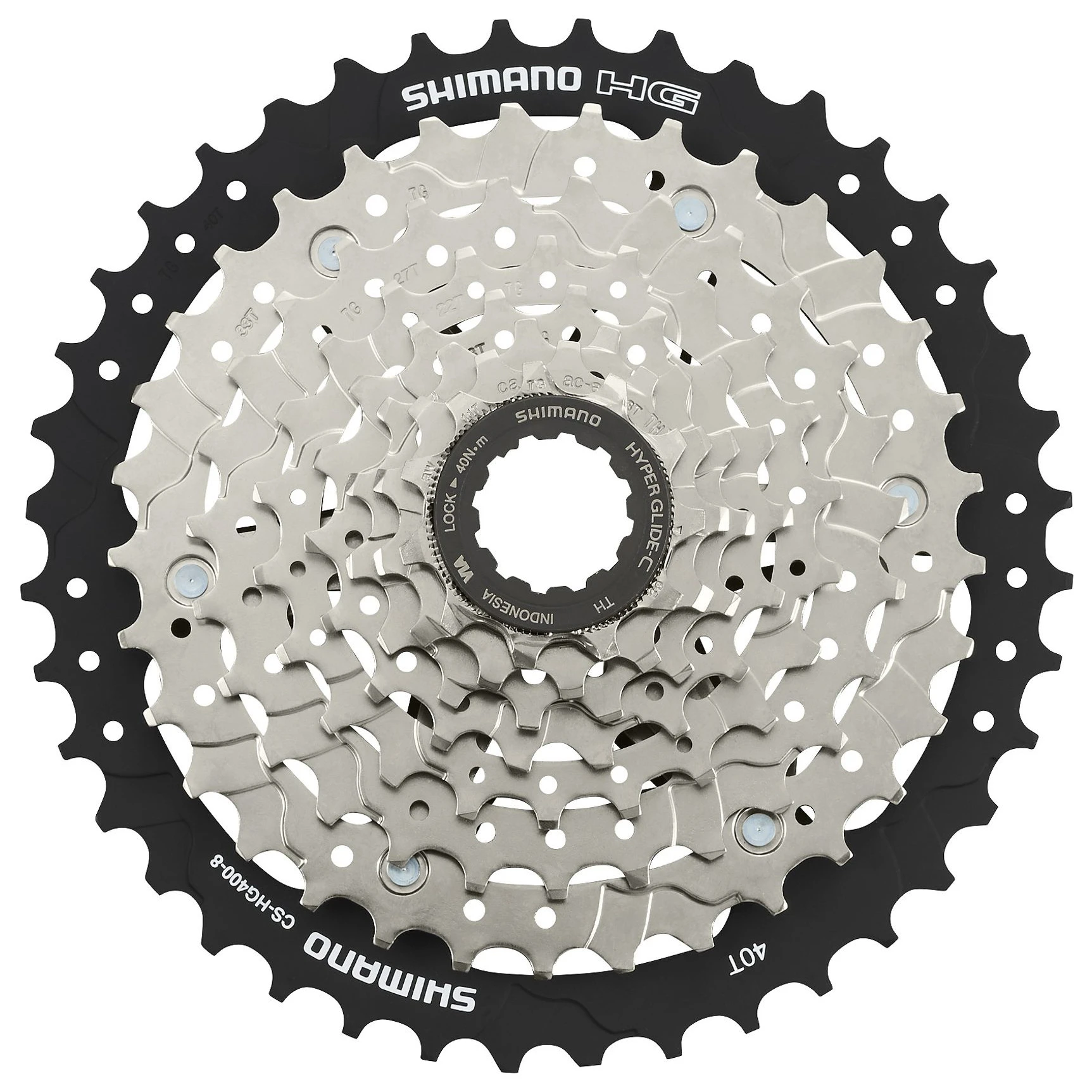 Shimano CS-HG400-8 Cassette - 8-speed | HyperGlide 1 Shimano CS-HG400-8 Cassette - 8-speed | HyperGlide
