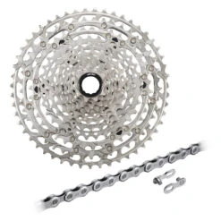 Shimano Deore 12-speed Wear & Tear Set - CS-M6100 Cassette + CN-M6100 Chain
