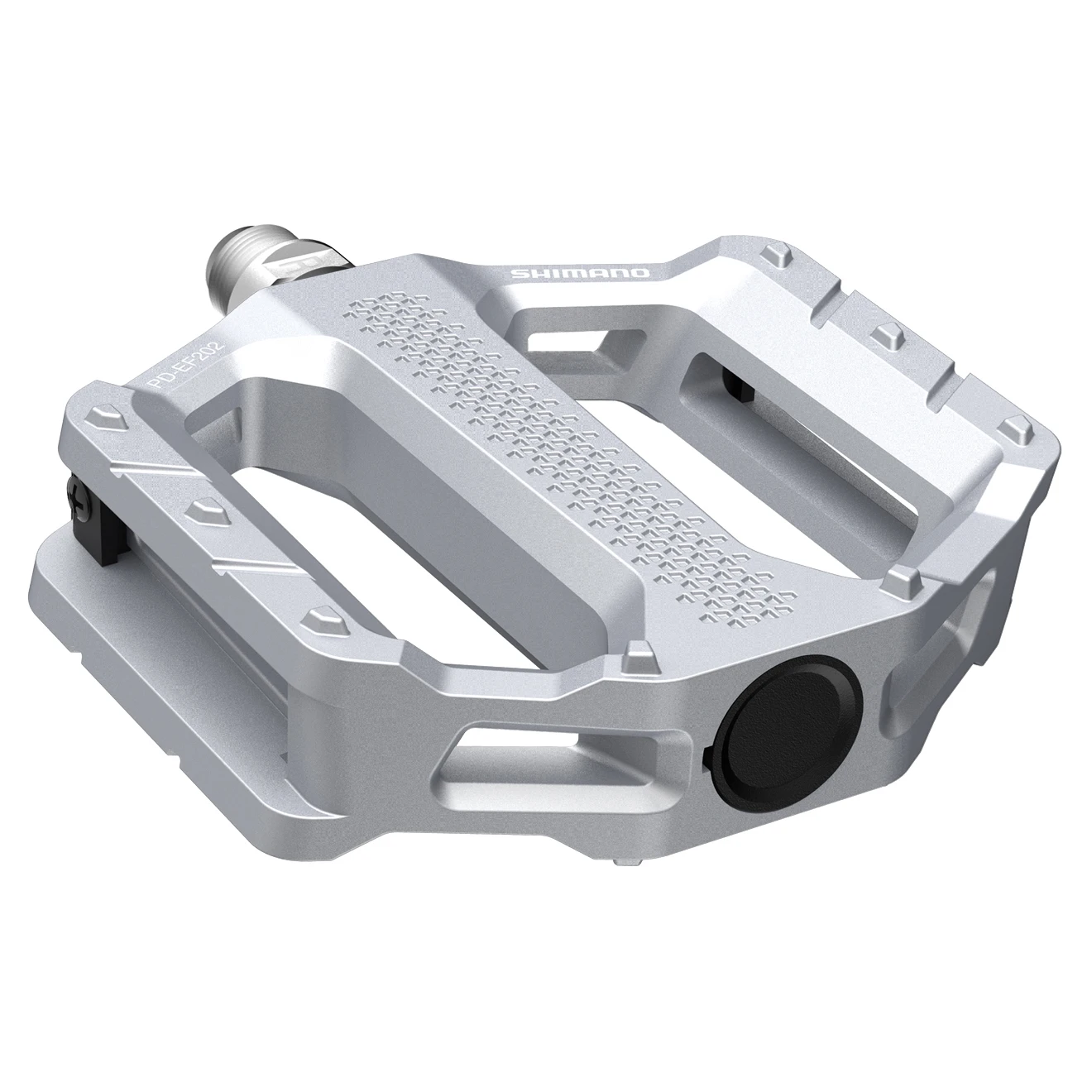 Shimano PD-EF202 Flat Pedal - Silver 1 Shimano PD-EF202 Flat Pedal - Silver