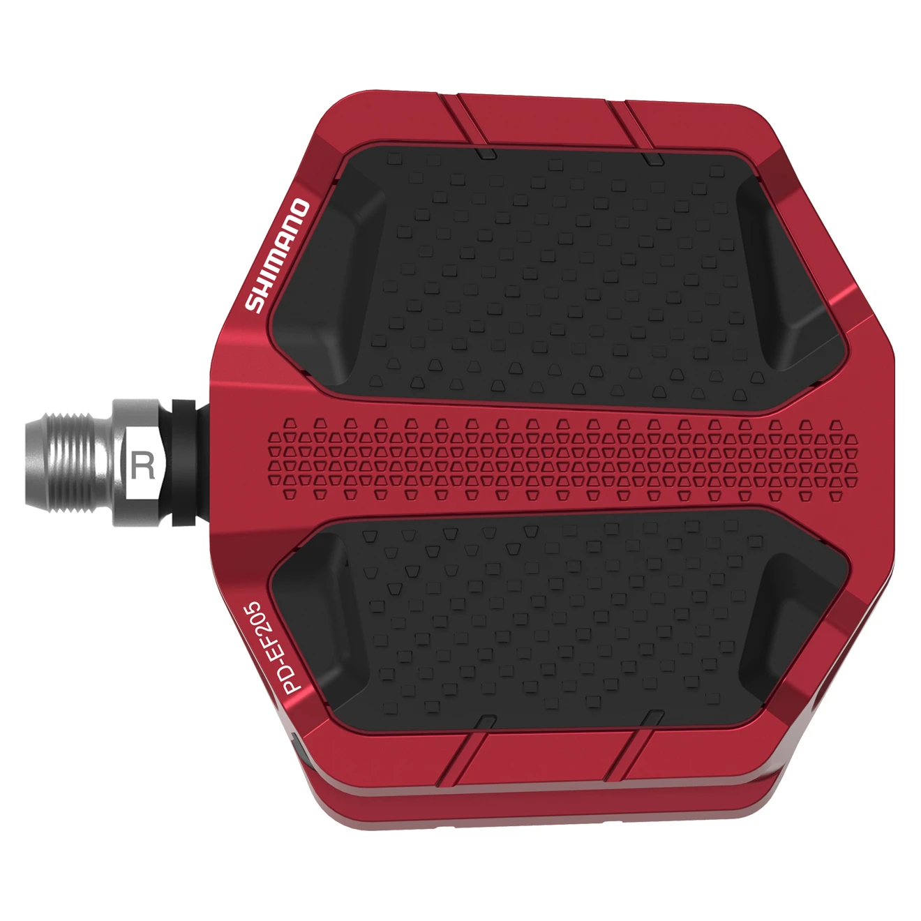 Shimano PD-EF205 Flat Pedal - Red 2 Shimano PD-EF205 Flat Pedal - Red - Afbeelding 2