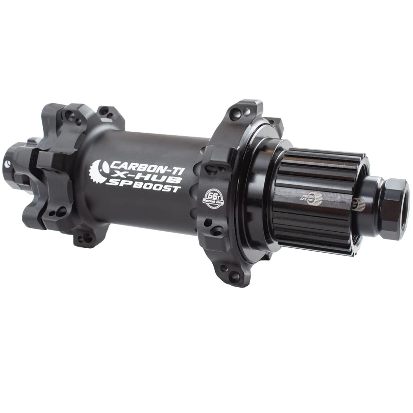 Carbon-Ti X-Hub SP Boost Disc - Rear Hub - 6-Bolt - 12x148mm Boost - 32 Hole - Shimano MicroSpline 1 Carbon-Ti X-Hub SP Boost Disc - Rear Hub - 6-Bolt - 12x148mm Boost - 32 Hole - Shimano MicroSpline