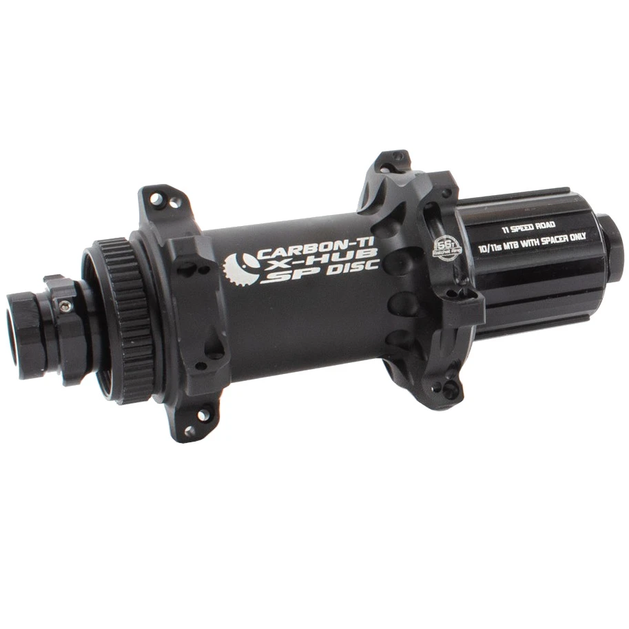 Carbon-Ti X-Hub SP Disc - Rear Hub - Centerlock - 12x142mm - 24 Hole - HG Shimano/SRAM 4 Carbon-Ti X-Hub SP Disc - Rear Hub - Centerlock - 12x142mm - 24 Hole - HG Shimano/SRAM - Afbeelding 4