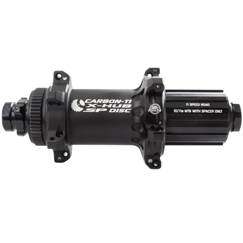 Carbon-Ti X-Hub SP Disc - Rear Hub - Centerlock - 12x142mm - 24 Hole - HG Shimano/SRAM 1 Carbon-Ti X-Hub SP Disc - Rear Hub - Centerlock - 12x142mm - 24 Hole - HG Shimano/SRAM